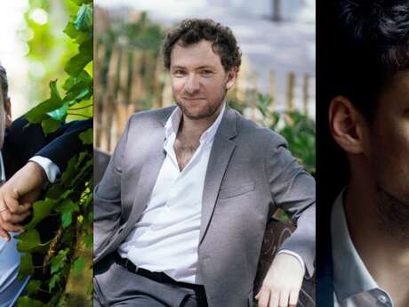 Romain Descharmes, Pierre Fouchenneret und Victor Julien-Laferrière im Konzert