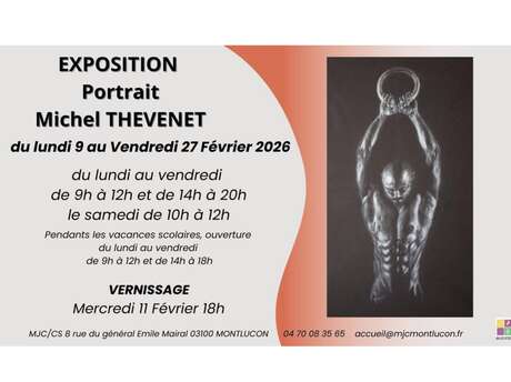 Exposition Portrait - Michel Thévenet