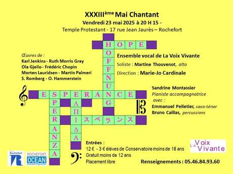Konzert des XXXIII. singenden Mai