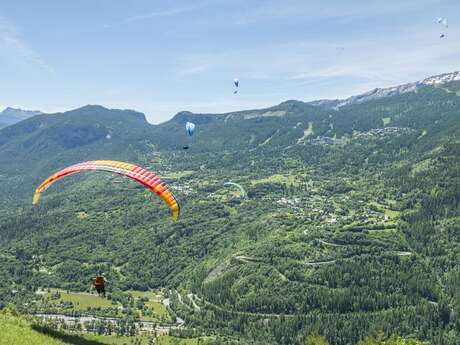 Compétition de distance en parapente, circuit sport