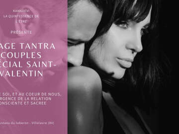 STAGE TANTRA COUPLES DE la Saint-Valentin