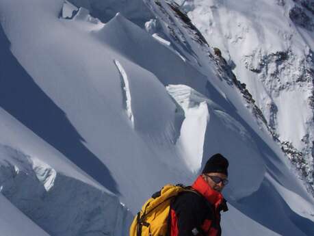 Rando glacière en haute montagne - Bureau des Guides