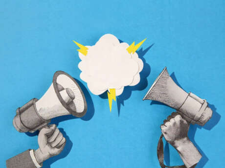 Conference at the media library