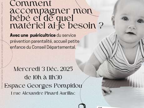 (A)ntre Parents : Motricité libre. Comment accompagner mon bébé et de quel matériel ai-je besoin ?