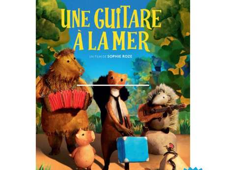 Ciné goûter : Une guitare à la mer (enfants dès 3 ans)