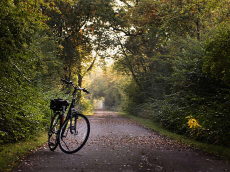 Du train à la mine à vélo