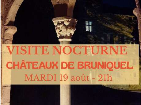 Visite nocturne des Châteaux de Bruniquel