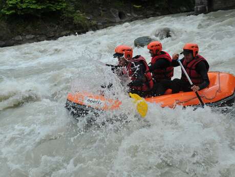 Mini-rafting Tocht - Probeer het kleine broertje van raften voor een semi-autonome tocht op de Giffre!