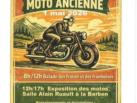 Balade des fraises et des framboises en motos anciennes