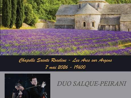 XIXè Festival de Musique des Chapelles-Duo Salque Peirani