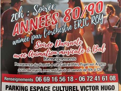 Soirée Années 80/90
