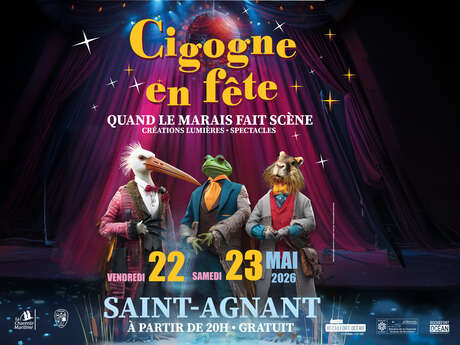 Cigogne en fête