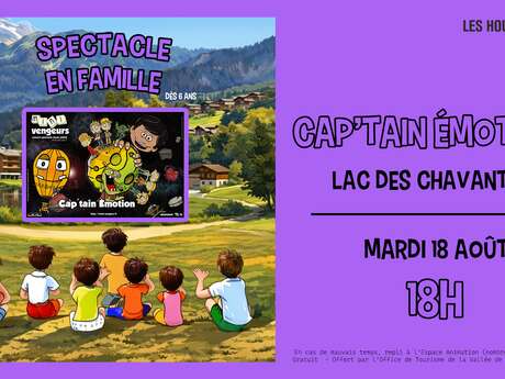 Spectacle en famille - Cap'tain Emotion