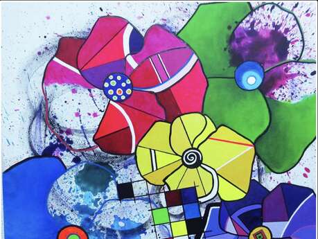 Expo Peinture " Lady Poopies "