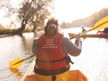Crépusculaire en kayak