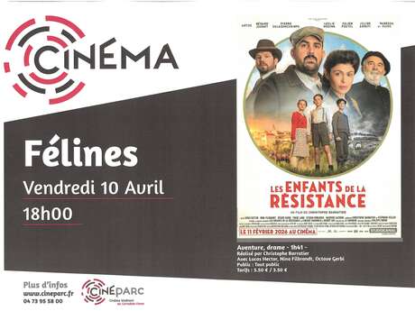 Séance de cinéma : «Les enfants de la résistance»
