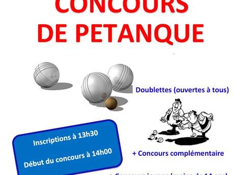 Concours de pétanque