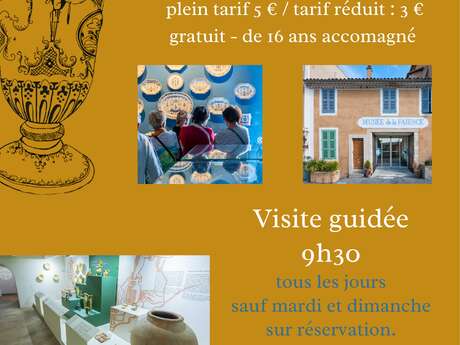 Visites guidées du Musée de la Faïence
