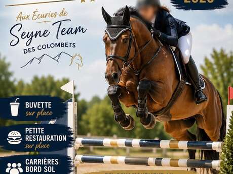 Concours de sauts d'obstacles aux écuries des Colombets