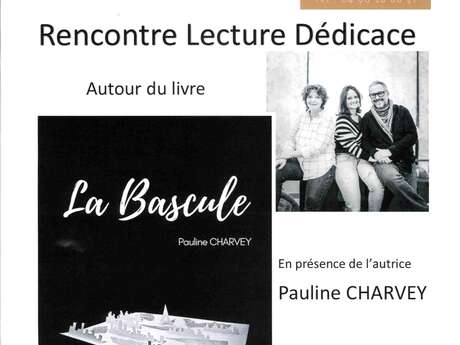 Rencontre Lecture Dédicace avec Pauline Charvey à la Librairie Montfort