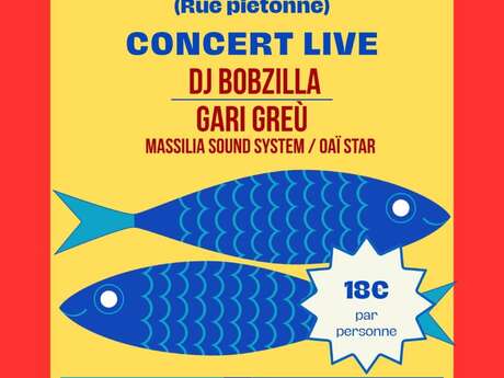 sardinade et concert live