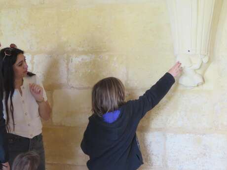 Visite sensorielle à l'Abbaye de Trizay