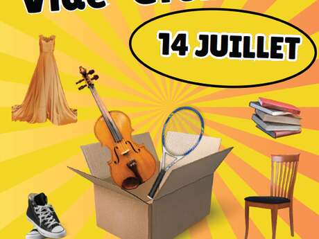 Vide-grenier à Lauzerte