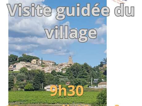 Visite guidée du village de Puyméras avec Mélanie Bienfait Pas d'Histoires