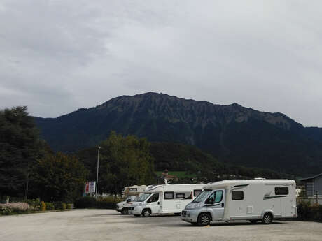 FERMÉ TEMPORAIREMENT Aire de service - Accueil de camping-car