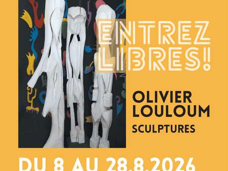 Exposition de sculptures "Entrez Libres !" à l'Arche St Martin de Cazaubon