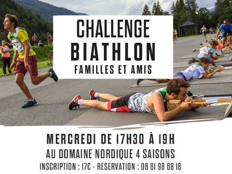 Challenge biathlon familles et amis