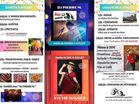Fête de village Les Barthes