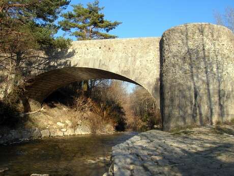 COMPS-SUR-ARTUBY - Le Pont de la Souche