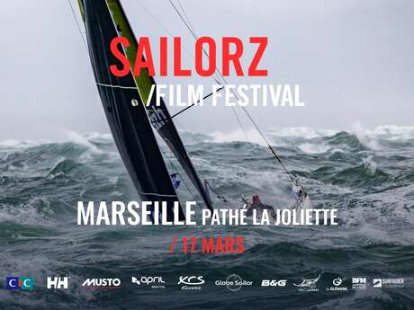 Sailorz Film Festival 2026 Marseille - La voile de compétition sur écran géant