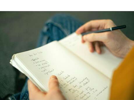 Atelier d'écriture à la galerie Art Points de Vue