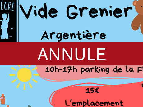 Vide grenier APE la récré - ANNULE