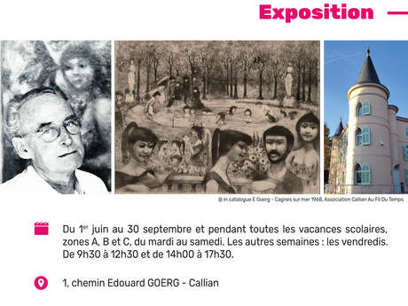 Exposition Edouard GOERG : Anges & Démons