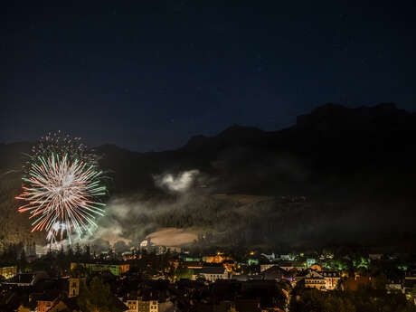 Feu d'artifice et bal du 14 juillet
