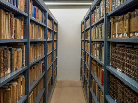 Visite de la réserve des livres précieux