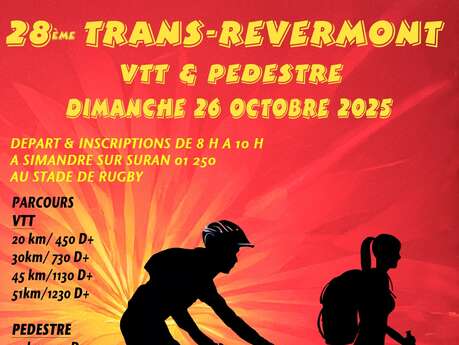 28ème Trans Revermont VTT et pédestre