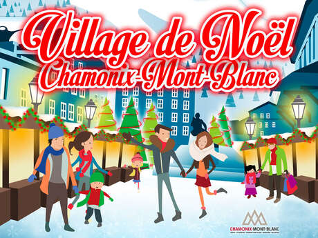Le village de Noël à Chamonix