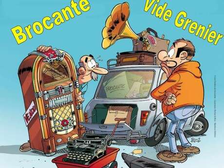 Brocante et vide-greniers
