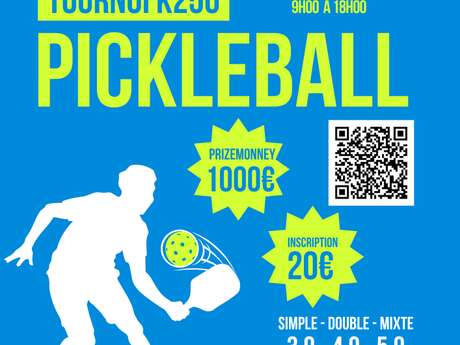 TOURNOI DE PICKLEBALL K 250