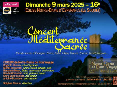 Concert Méditerranée Sacrée