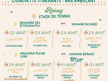 Guinguette itinérante "La Récréation"