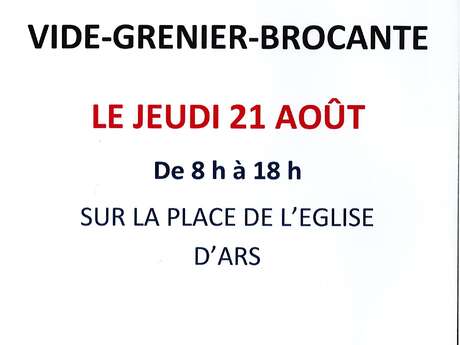 Ars-Naucelles flea market