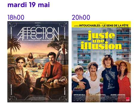 Cinéma au village de Seillans - 2 séances à 18h et 20h