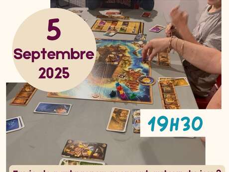 Soirée jeu de société