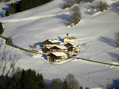 Hameau et chapelle de Saint Sauveur