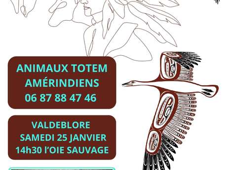 Conférence Animaux Totem Amérindiens